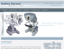 Tablet Screenshot of andreagavazzi.net